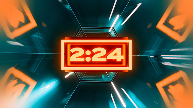 Futuristic Corridor Countdown